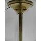 Suspensions Deco glass globe with brass frame