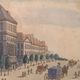 Vue de la Porte St. Martin du Boulevard et du Théatre