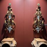 Pair of wall lights attributed to Maison Baguès or Maison Banci – c