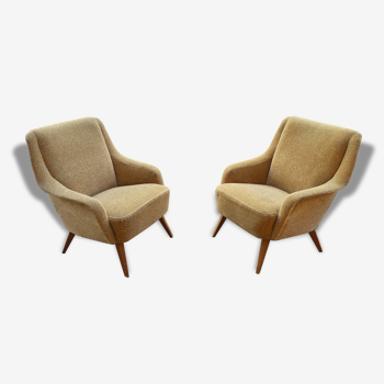 2 superbes fauteuils d'origne années 50