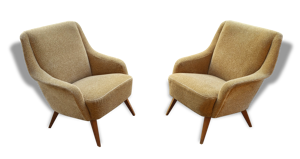 2 superbes fauteuils d'origne années