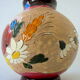 Terracotta vase incised by Jean Clergue in Vallauris