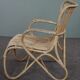Fauteuil Belse 8 en rotin, design hollandais, 1950
