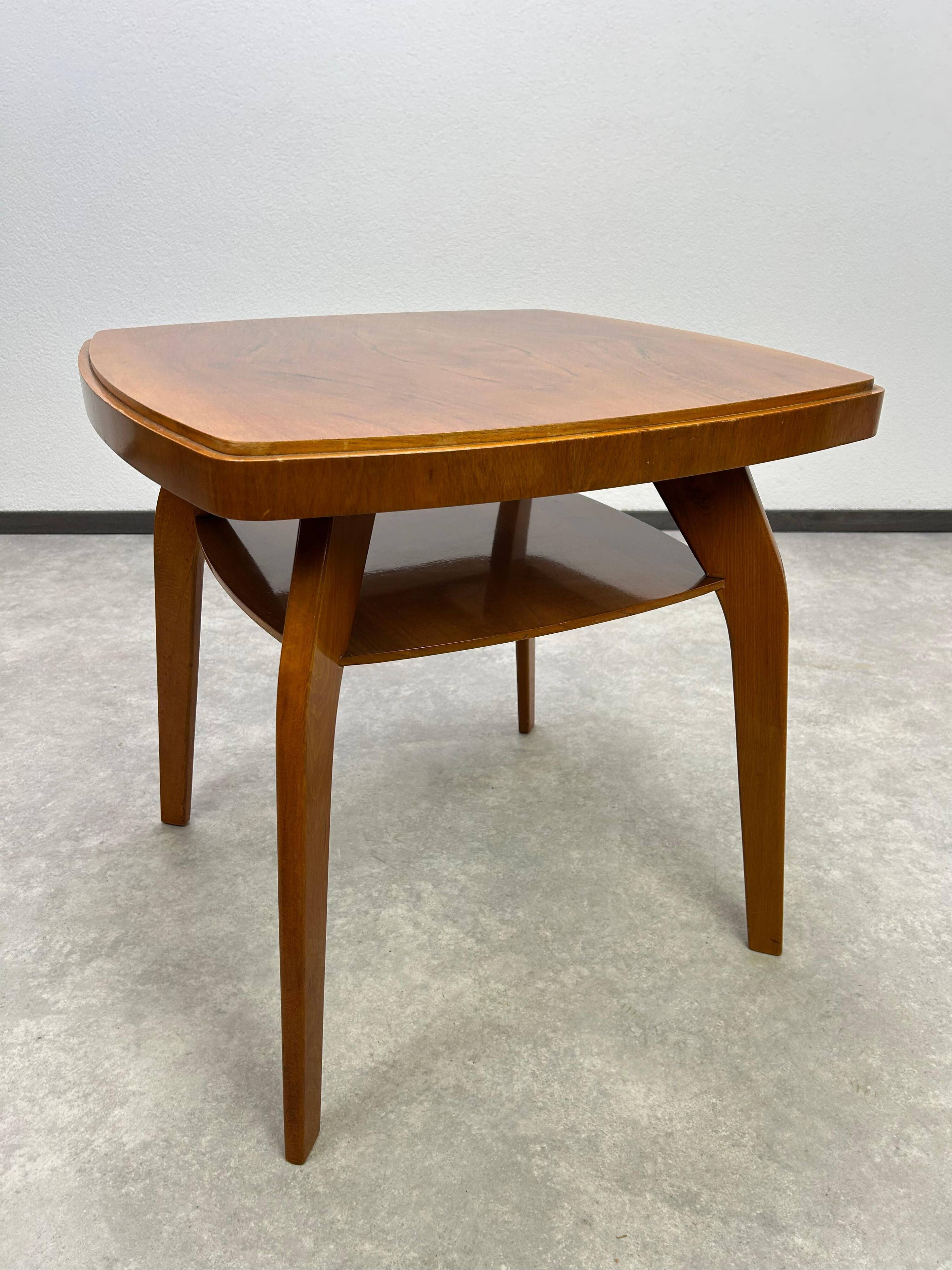 Mid-century modern crab coffee table by Jindřich Halabala for Tatra NP
