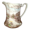 English porcelain pitcher