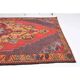 1970s Vintage Turkish Hand-Knotted Wool Cotton Red Runner Rug 145x278