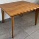 Vintage oak table from the 1950s.