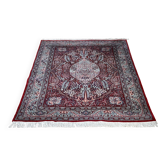 Authentic hand-knotted Persian Tabriz carpet, wool on cotton – 154 x 223 cm
