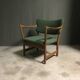Fireplace lounge chairs by fredrik kayser and adolf relling for dokka møbler