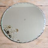 Bevelled mirror 35cm