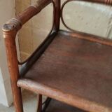 Rattan shelf