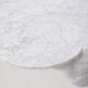 White Carrara Marble Eros Quadrifoglio Coffee Table by Angelo Mangiarotti for Skipper, 1990s