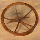 G plan astro spider teak & glass coffee table 1960