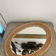 Wicker mirror