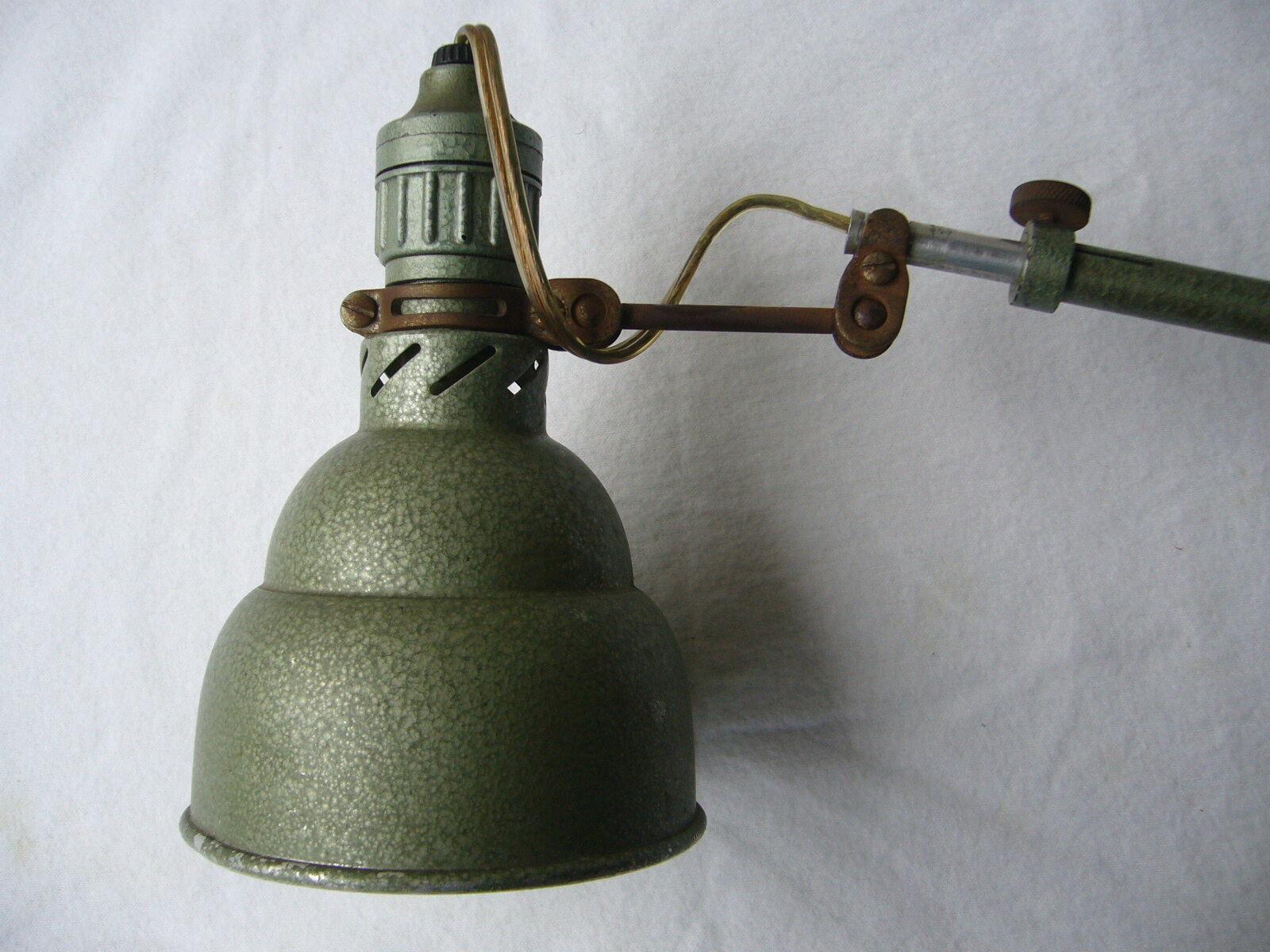 Lumina two armed workshop lamp