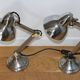 Pair of Super Chrome lamps 1930