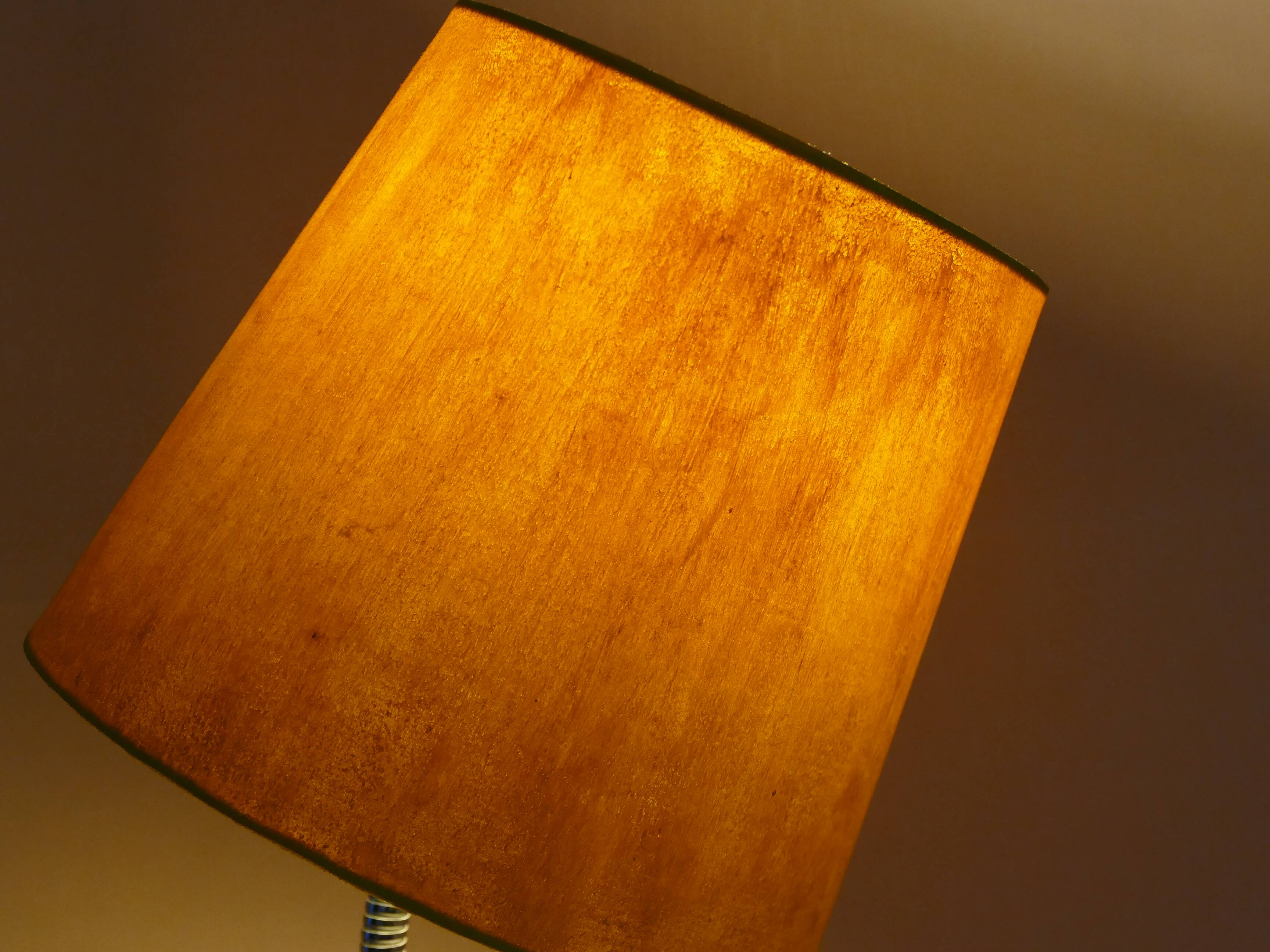 Vintage 80s yellow desk lamp with articulated arm