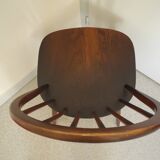 pair of Ercol Windsor BSHG 1960 2056 vintage decor dining chairs 60s