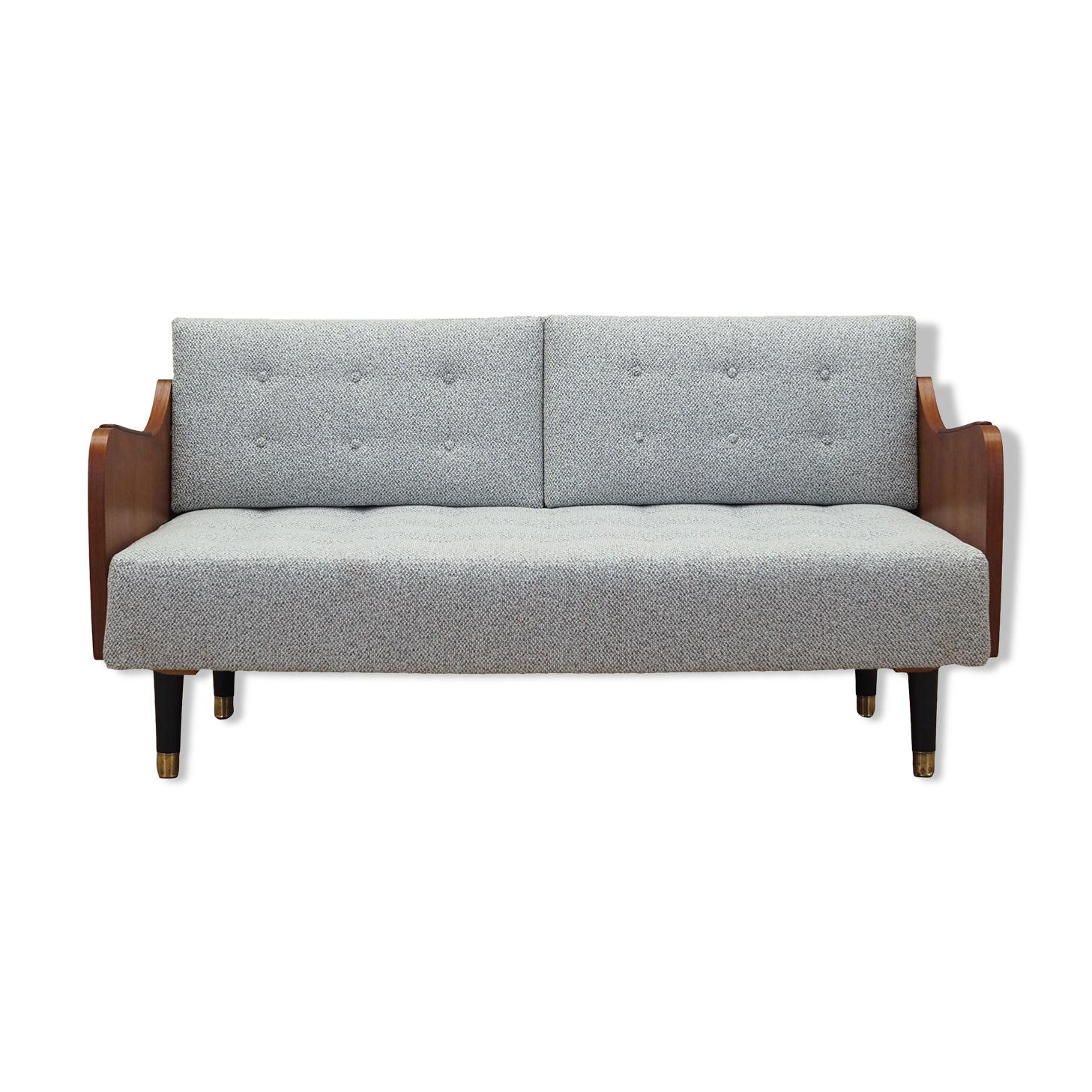 Teak sofa, Danish design, 1970s, production: Denmark