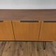 Scandinavian teak and metal sideboard