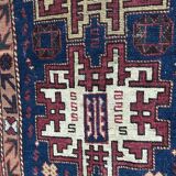 Tapis ancien chirwan Caucase fait main 77x120 cm