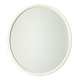 Miroir rond années 1960 vintage inda italie plastique blanc 46cm
