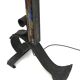Poliarte Brutalist Italian Wrought Iron and Color Raw Glass Floor Lamp, 60