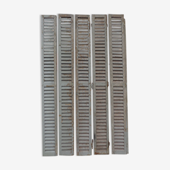 Decorative louver shutters