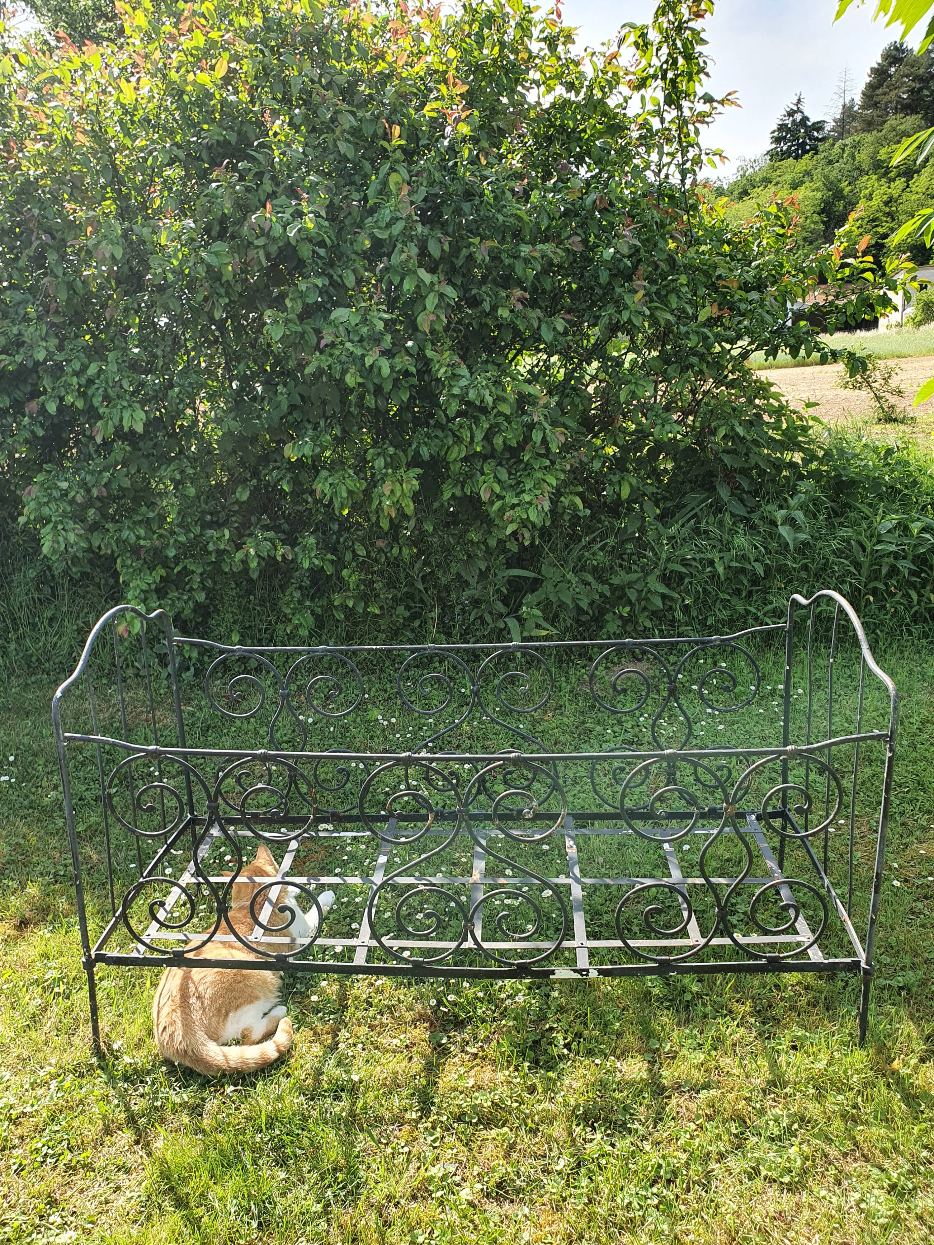 Children's folding bed
