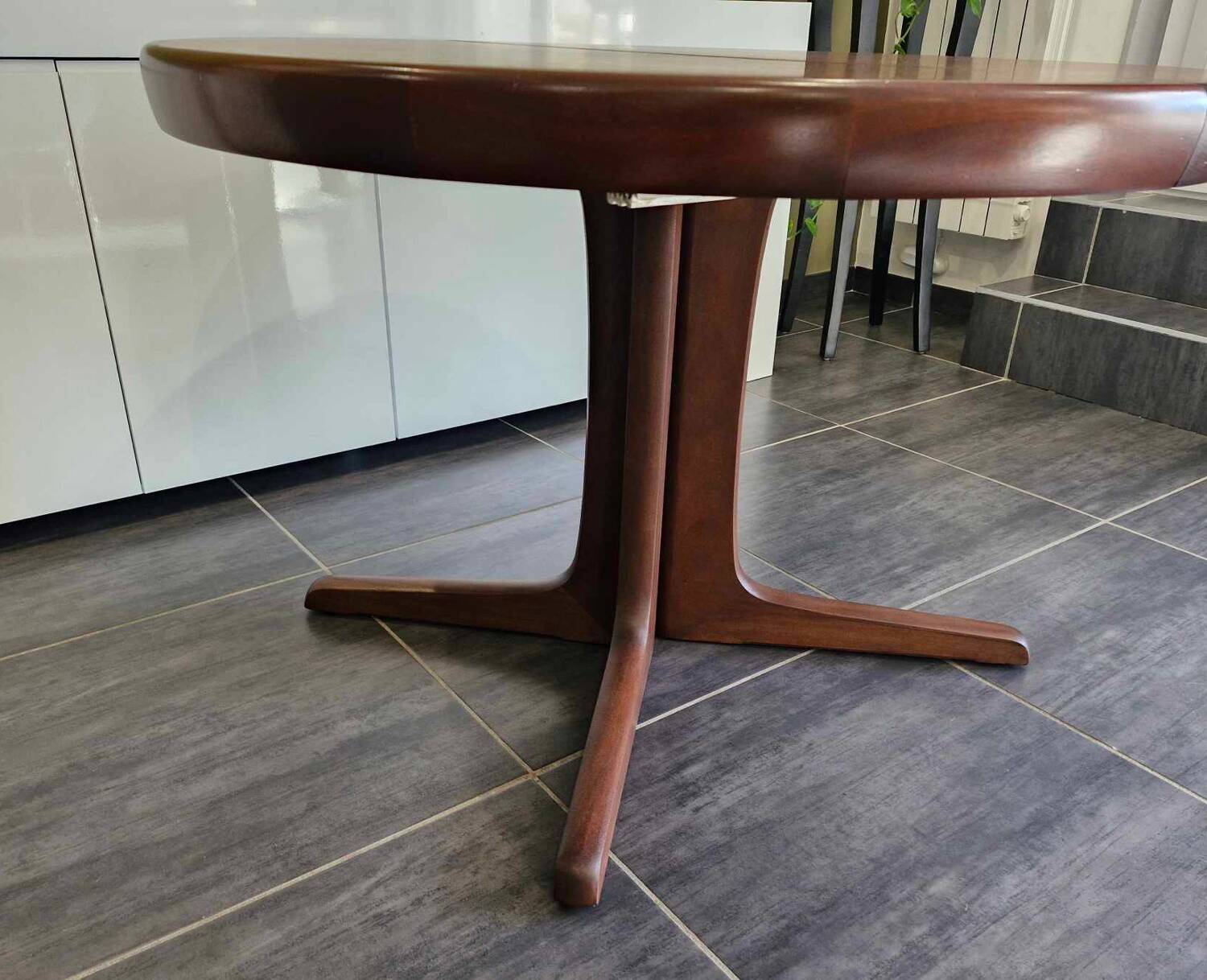 Vintage Baumann extendable table, 1970s