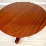 Vintage Mahogany Center Table, 1950s