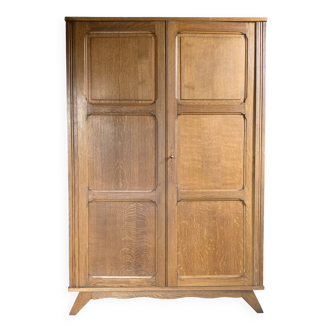 Vintage Parisian wardrobe with compass foot