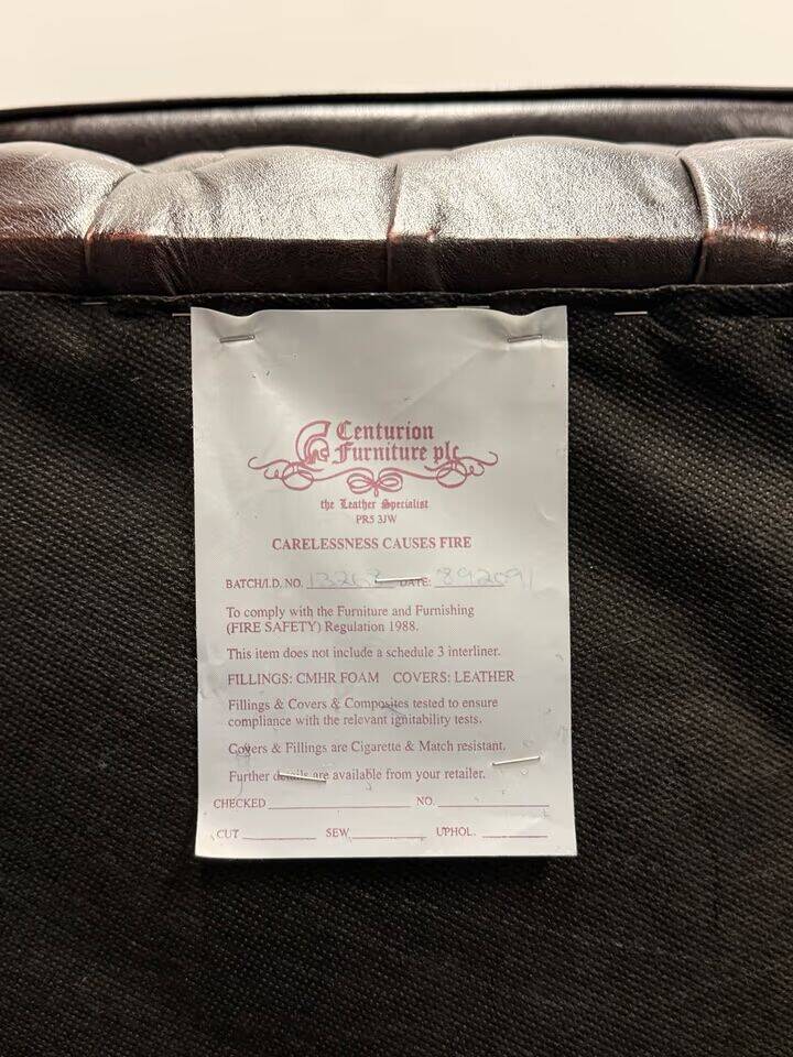 Original Centurion Chesterfield Club Chair