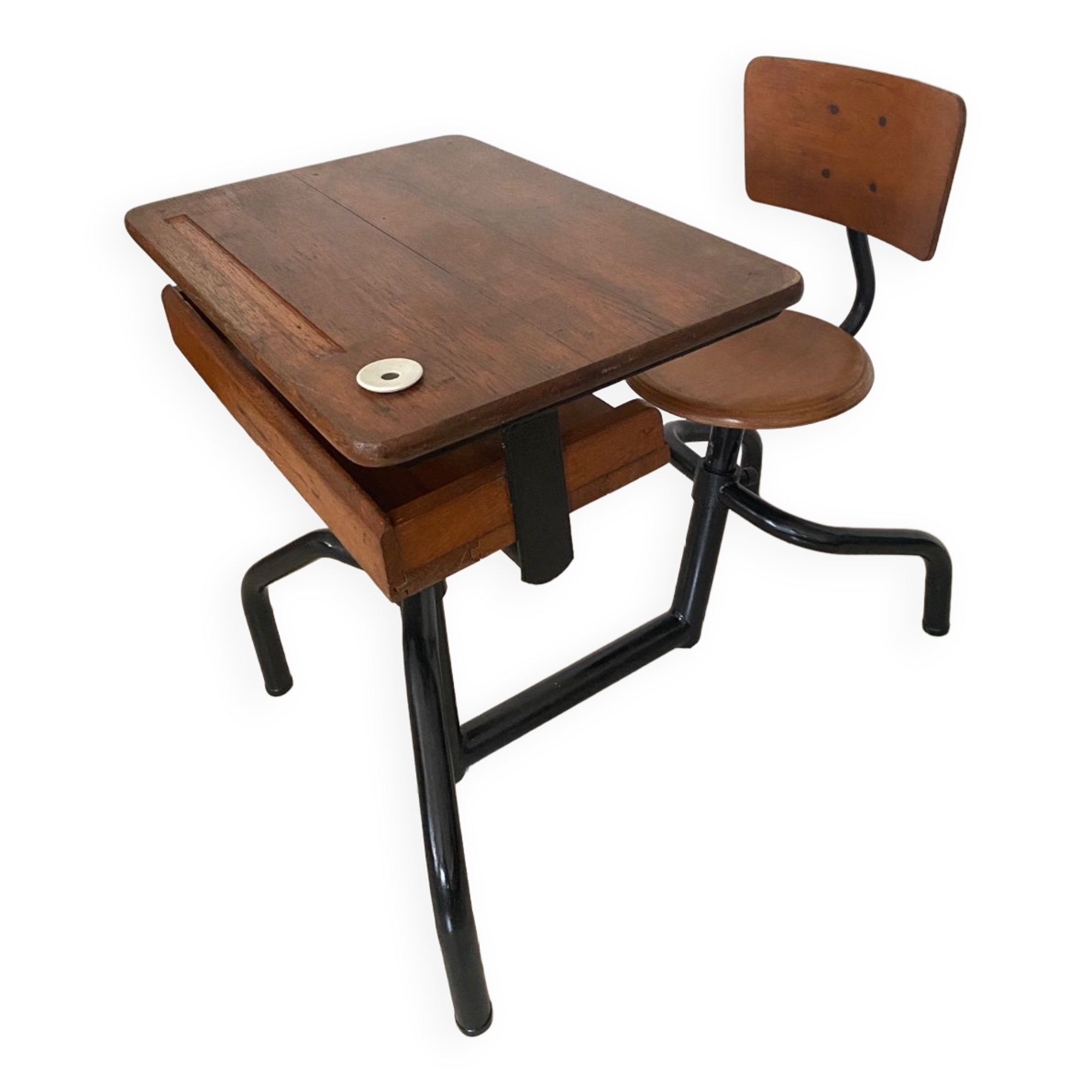 Vintage school desk