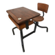Vintage school desk