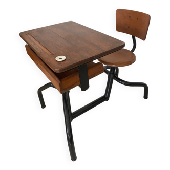 Vintage school desk