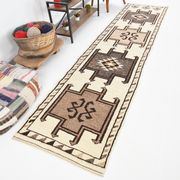 Oushak runner rug 88x372cm