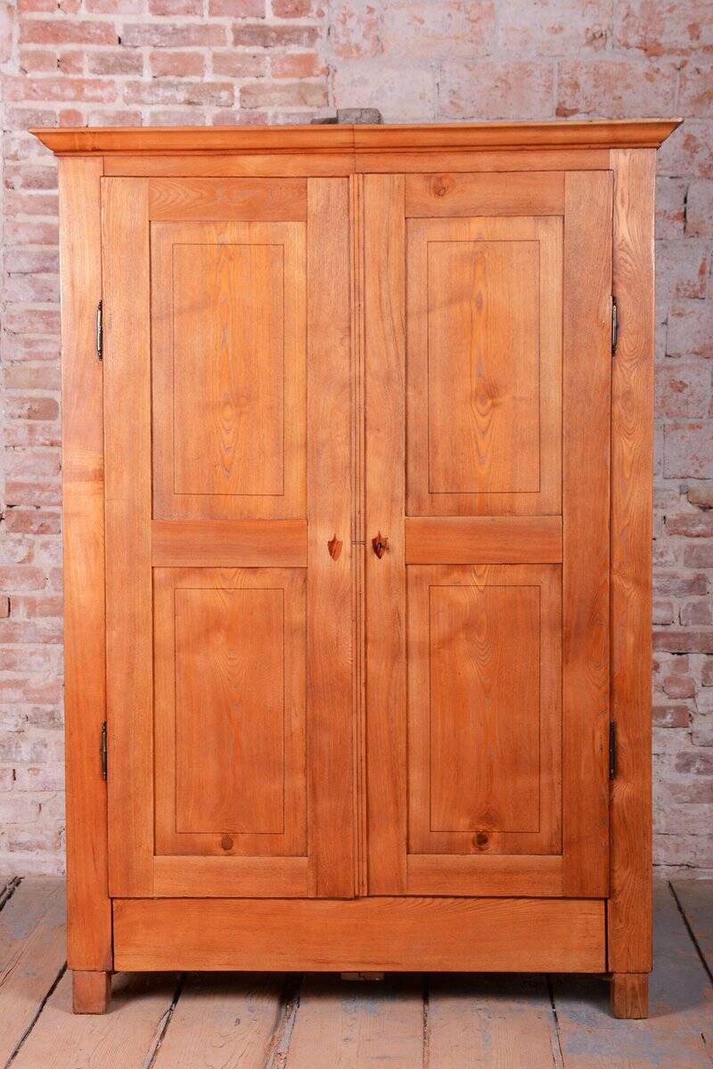 Neo-Classical Wardrobe in Ash, Czech, 1820s