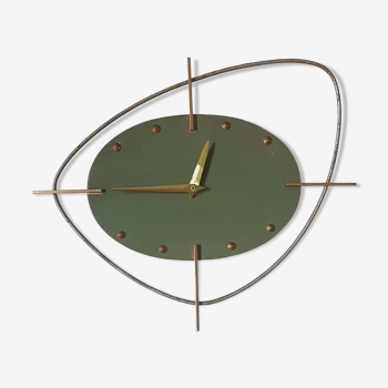 Vintage metal clock