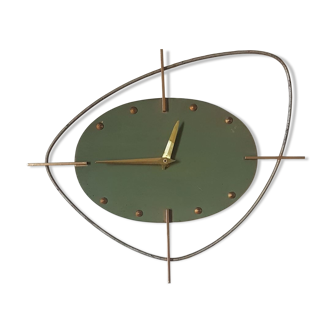 Vintage metal clock