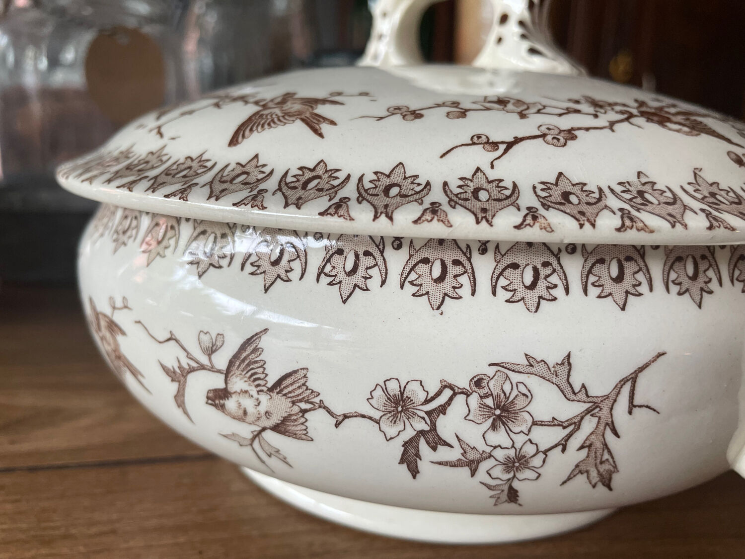 Very rare, soup tureen M Chanut, E. Primard Paris.