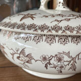 Very rare, soup tureen M Chanut, E. Primard Paris.