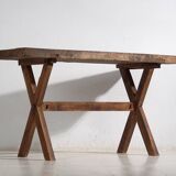 Antique rustic solid wood table (c.1900)