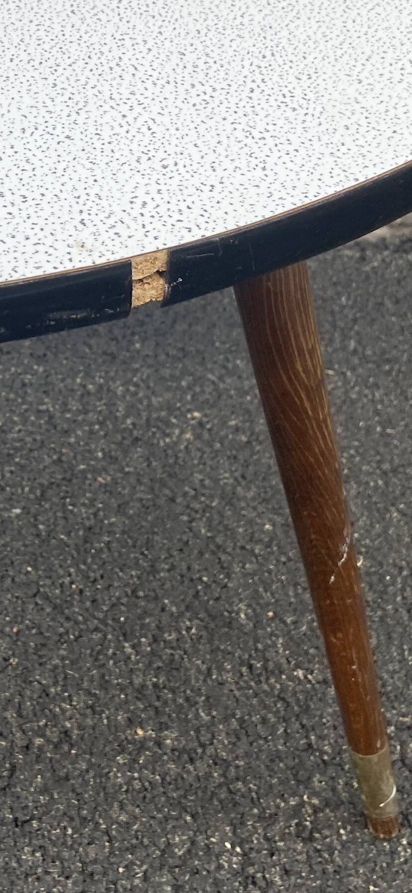 coffee table Scandinavian cocktail vintage design 1960