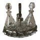 Vinegar oil dispenser salt and pepper