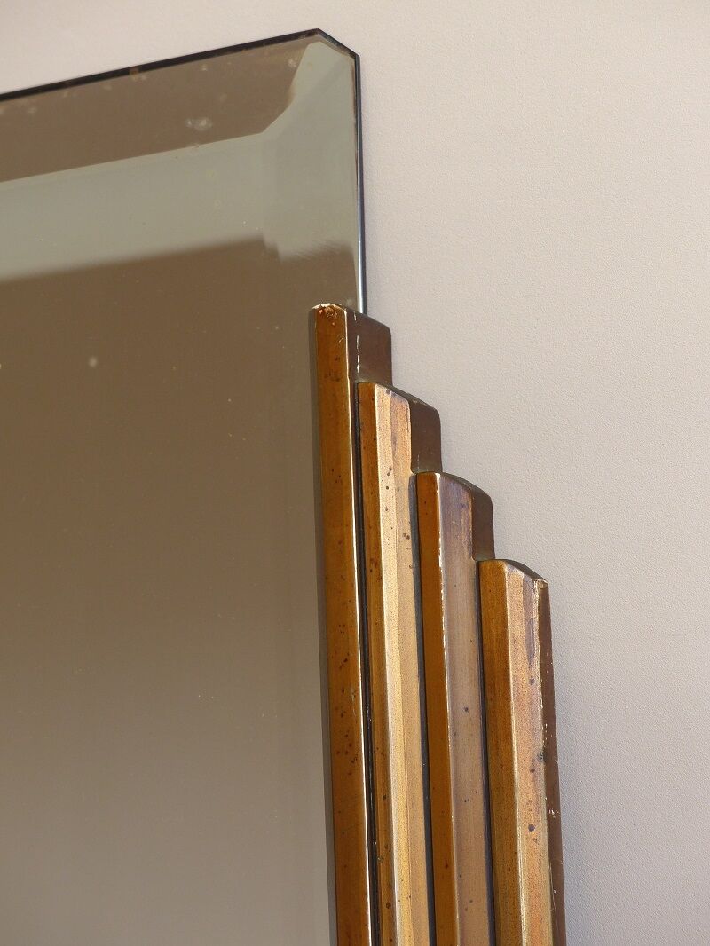 Art Deco mirror 75x53cm