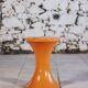Tam Tam stool in orange by Henry Massonnet for Stamp, 1970