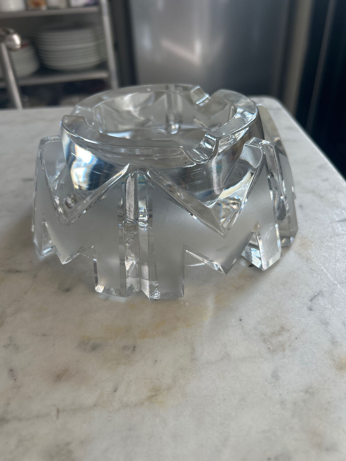 Ashtray in Baccarat Martell