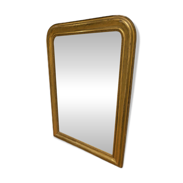 Miroir époque Louis Philippe en bois doré