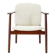 1960s Børge Mogensen Teak Armchair Model 165 Produced by Søborg Møbelfabrik, Denmark